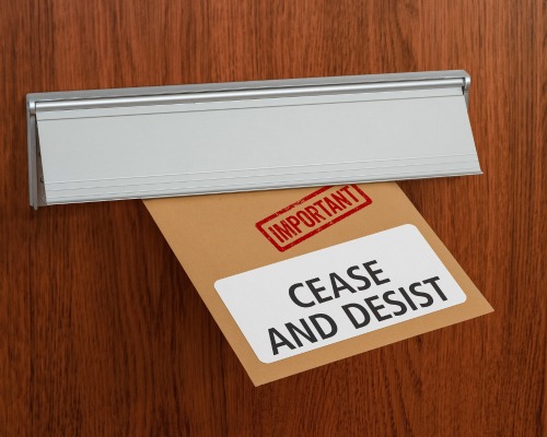 cease and desist